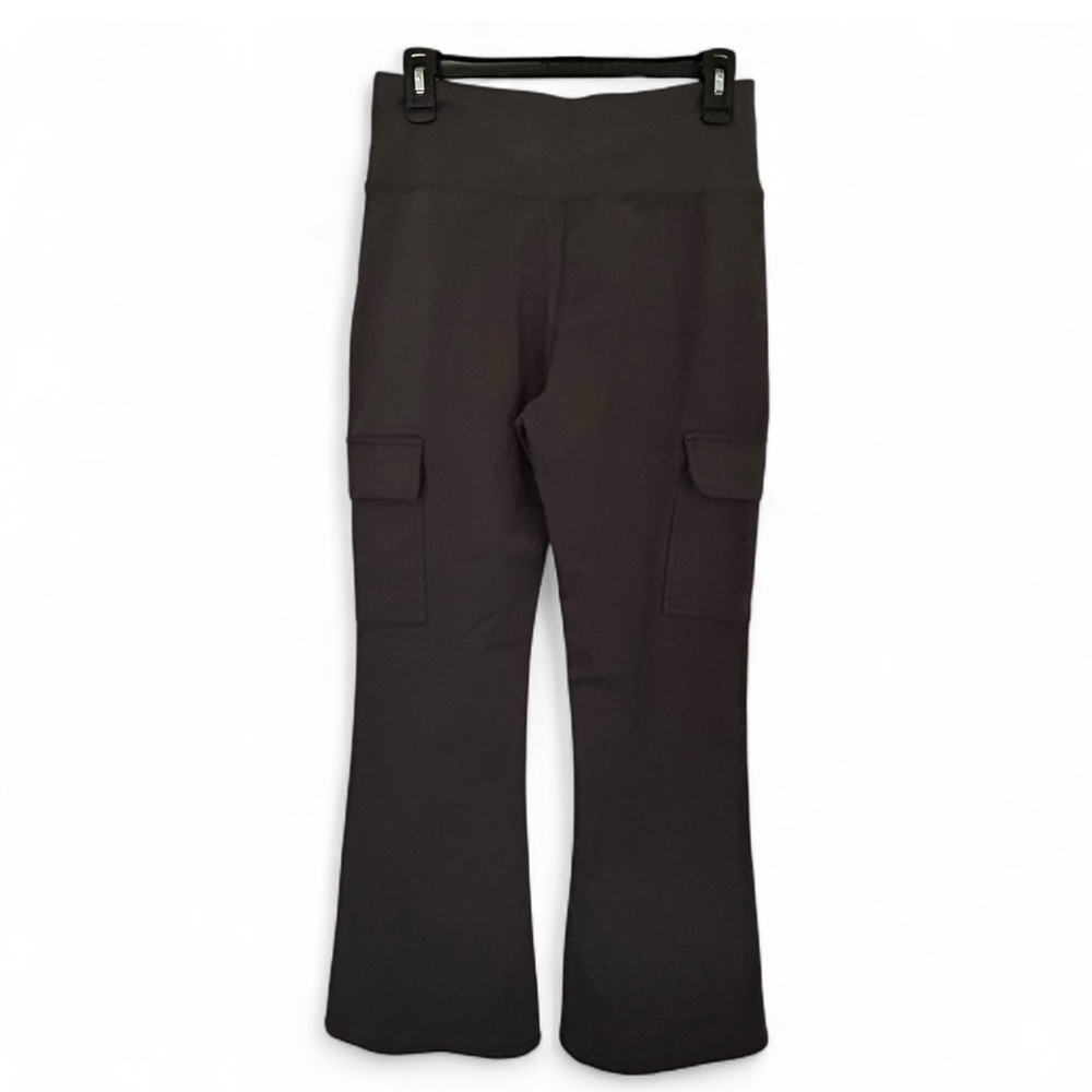 Hurley Charcoal Active Yoga  Flare Cargo Leggings - Picture 5 of 7